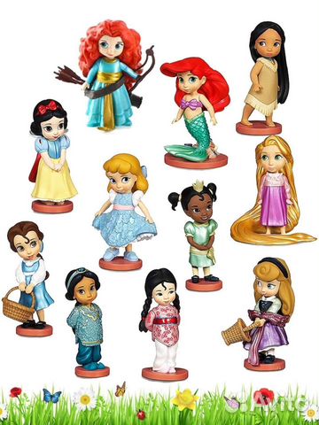 Набор фигурок принцесс Дисней 11 штук
