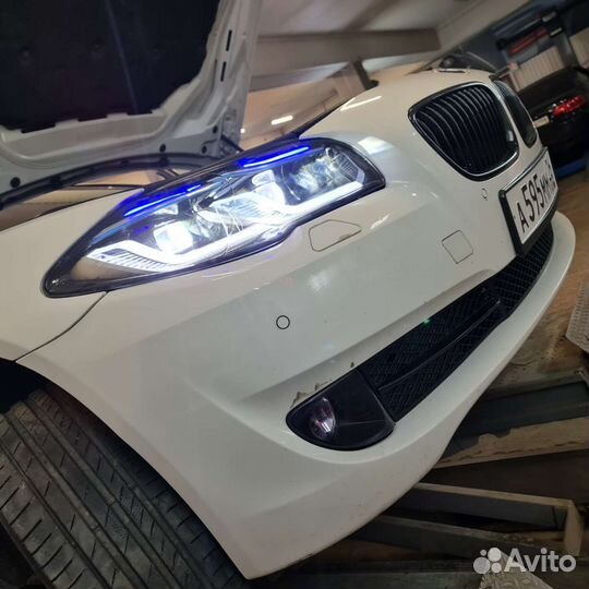 Лед фары бмв Ф 10 лазер BMW 5 series