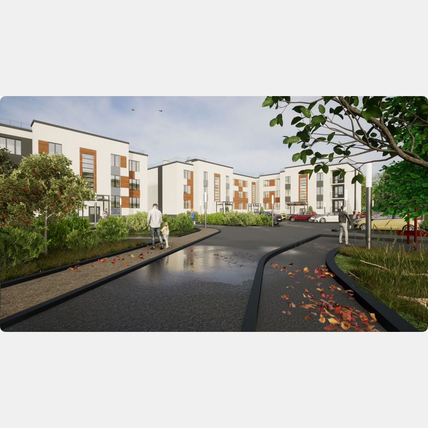 1-к. квартира, 33,4 м², 2/3 эт.