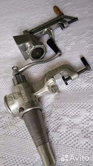 Соковыжималка для томатов и мясорубка СССР