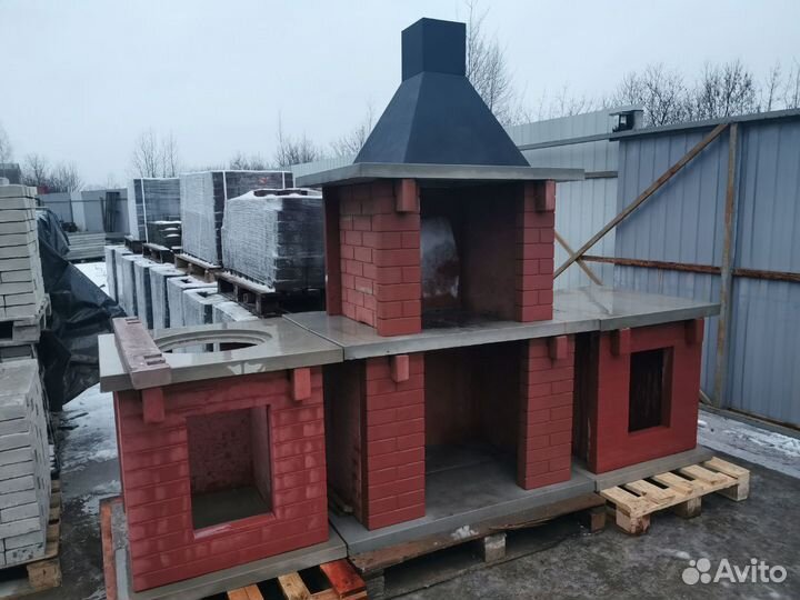 Печь барбекю