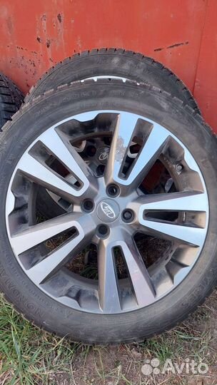 Литые диски r17 4x100 Лада Веста св Кросс