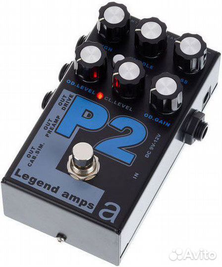 Двухканальный предусилитель AMT P-2 Legend Amps 2