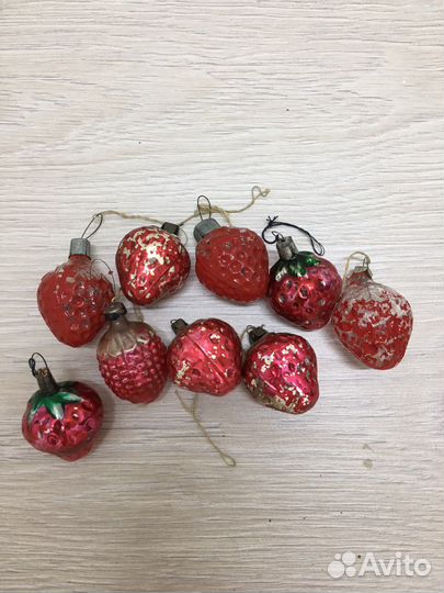 Игрушки ёлочные СССР 50-60годы