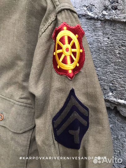 Рубашка M37 Wool Shirt, 48-50, wwii, США