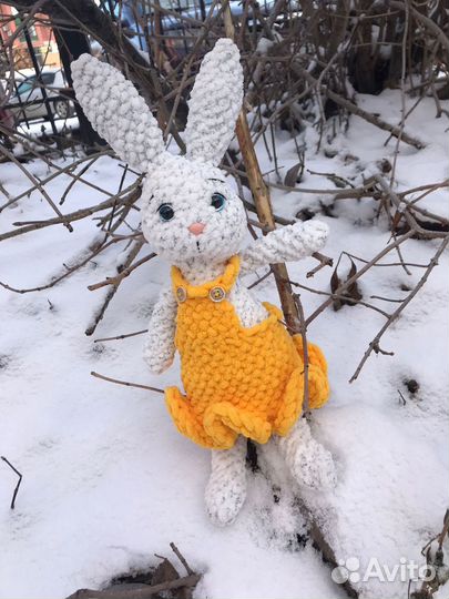 Зайка ручной работы