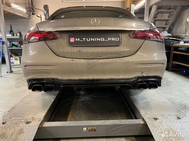Диффузор 63AMG Mercedes W213 Новый