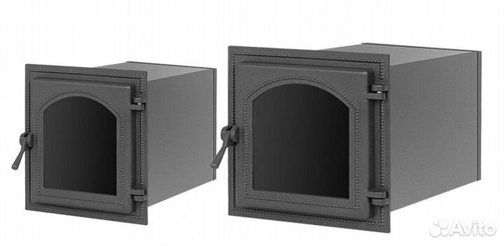 Духовой шкаф с большой дверцей