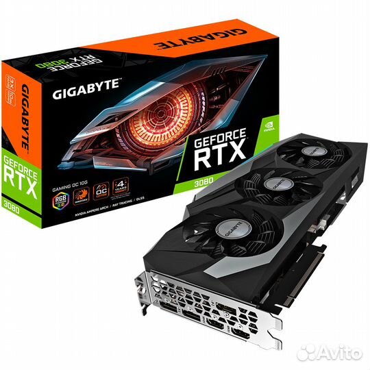 Видеокарта gigabyte RTX 3080 gaming OC 10GB
