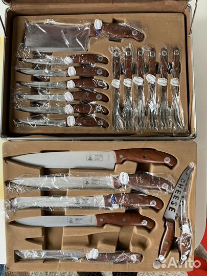 Набор столовых предметов и ножей кухонных royal