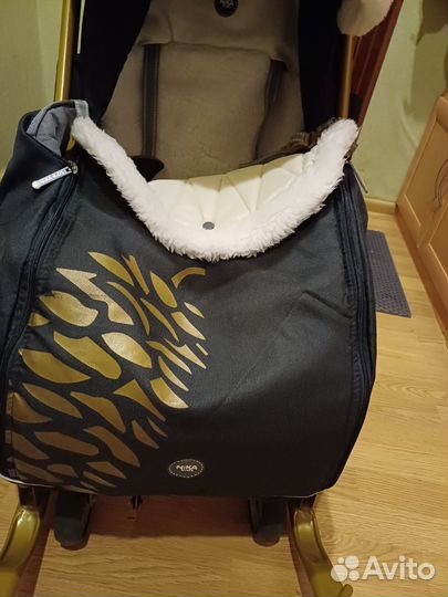 Детские санки коляска ника