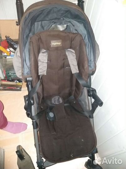 Прогулочная коляска трость peg perego