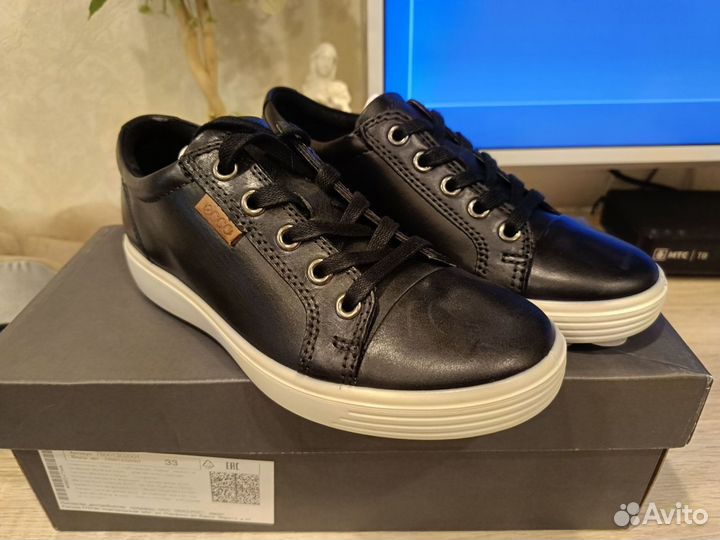 Кеды детские,ecco S7 teen, р. 33. Новые