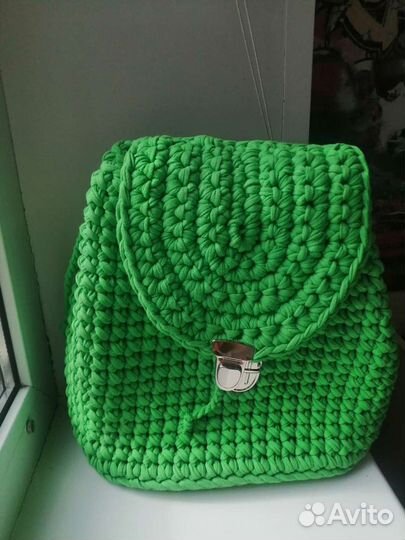 Рюкзаки вязанные