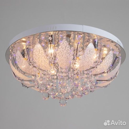 Люстра 55732/600 CR хром 8х40Вт E14 LED-RBP пду 60