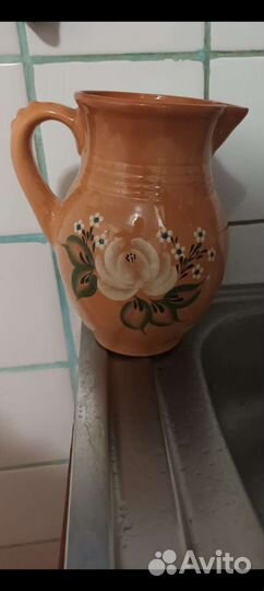 Кувшин глиняный керамика
