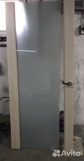 Дверь межкомнатная со стеклом бу