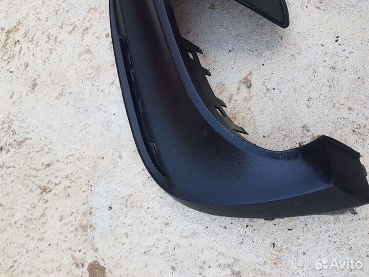 Юбка заднего бампера для Mercedes M-klasse