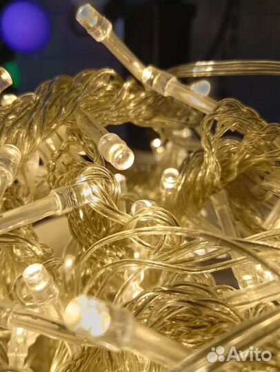 Гирлянда занавес led