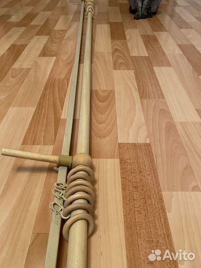 Гардина 3 м деревянная