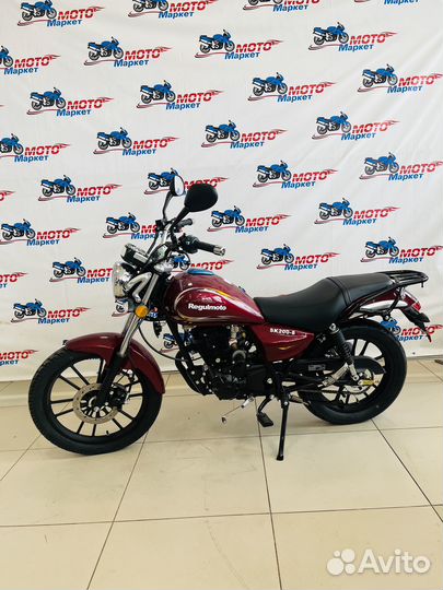 Мотоцикл Regulmoto SK200-8 красный