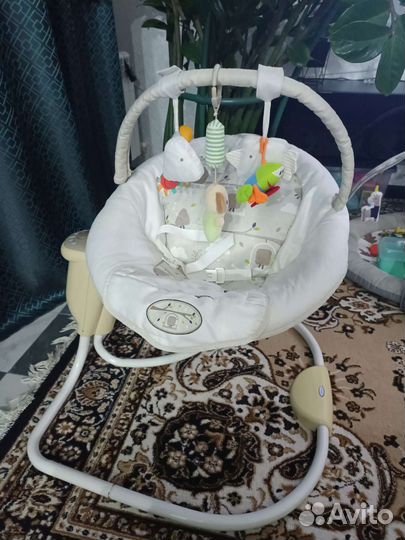 Детские электронные качели для новорожденных