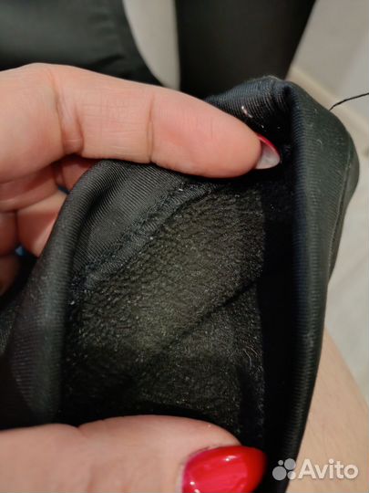 Теплые брюки рост 128