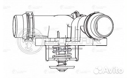 Термостат для а/м BMW X5 (E53) (00) /3 (E46) (9