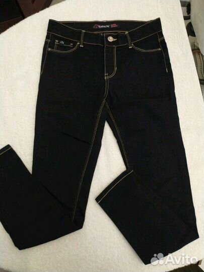 Джинсы новые черные р.12