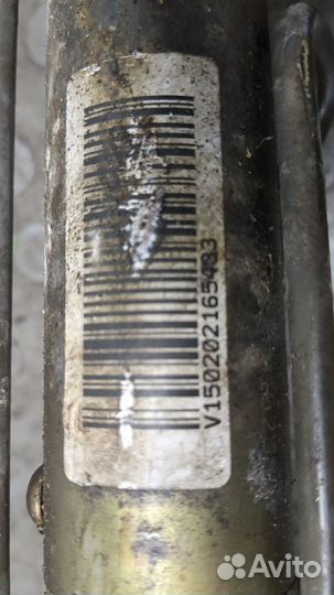 Рейка рулевая с г/у Volkswagen Polo, 2002