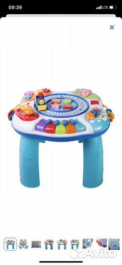 Столик baby go развивающий