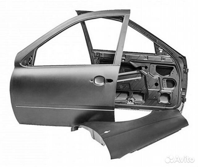 Кузовные запчасти Hyundai (Хендай)