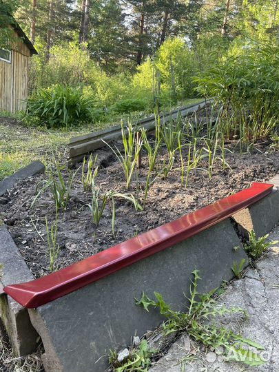 Лип спойлер honda civic 8 4D