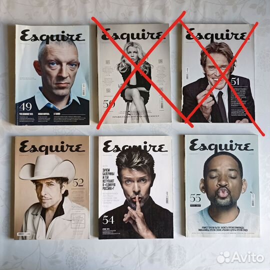 Журналы Esquire 2009-2015