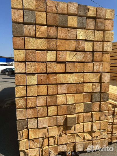 Брус обрезной 200х200мм