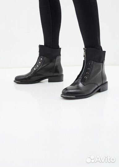Ботинки женские 41 р-р новые кожа демисезон