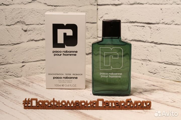 Мужской тестер Paco Rabanne pour Homme