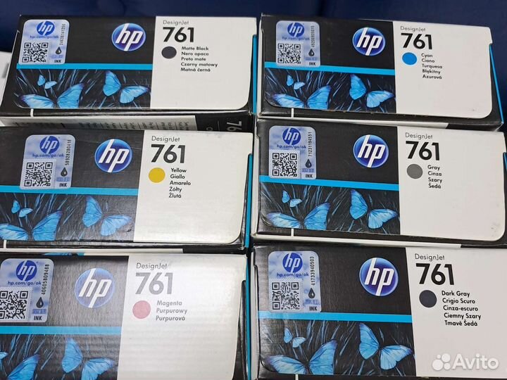 Картридж hp 761 CM991A