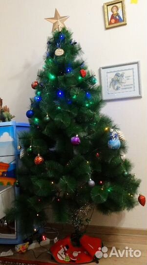 Ель искуственная бу