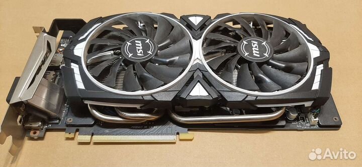 Видеокарта MSI GTX 1070 Ti Armor (отправка по РФ)