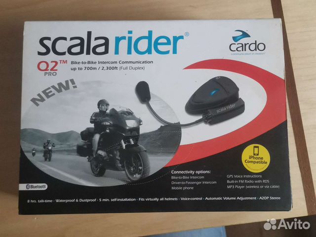 Мотогарнитура scala rider q2 pro купить в Москве | Авито