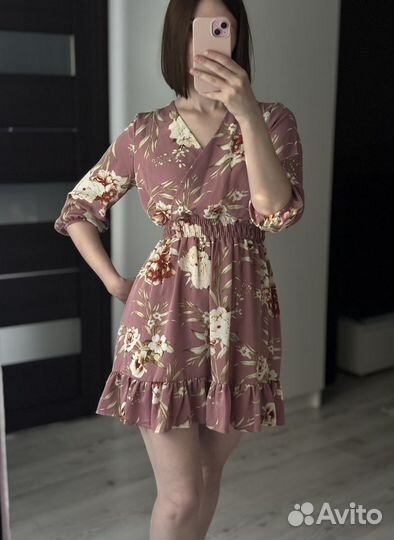 Платье летнее с запахом