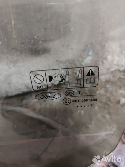 Стекло переднее правое ford focus 2