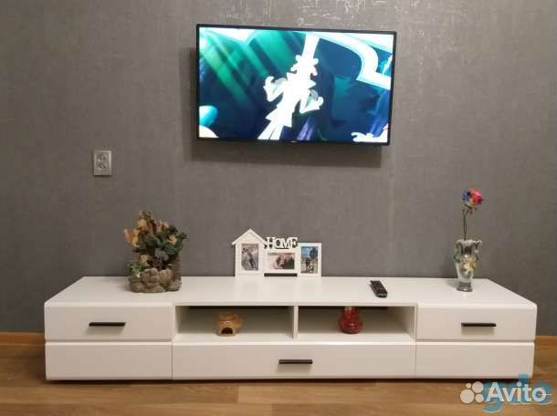 Тумба тв с полками