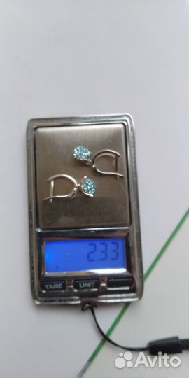 Серебряные серьги 925 пробы