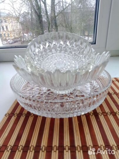 Хрустальная посуда СССР