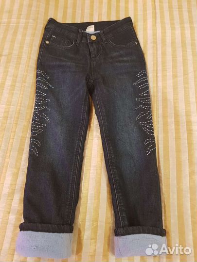 Джинсы для девочки 116