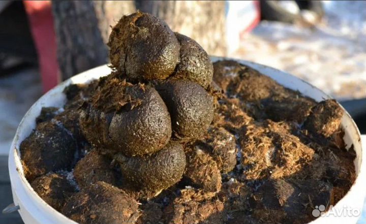 Конский навоз в больших мешках, перегной