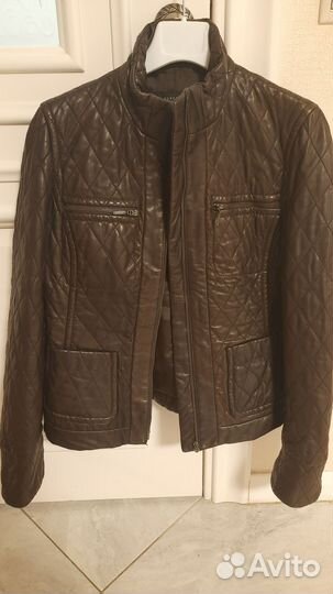 Кожаная куртка Max Mara