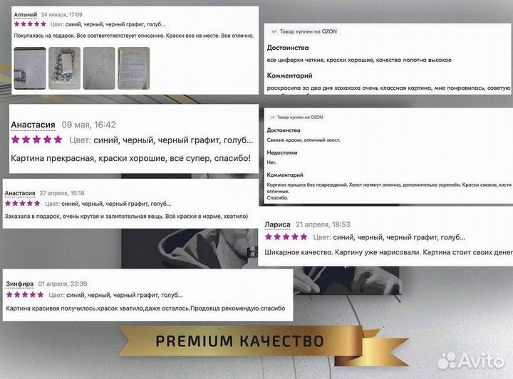 Картина по фото по номерам